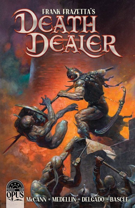 FRANK FRAZETTA DEATH DEALER #12 CVR B FRAZETTA OPUS COMICS