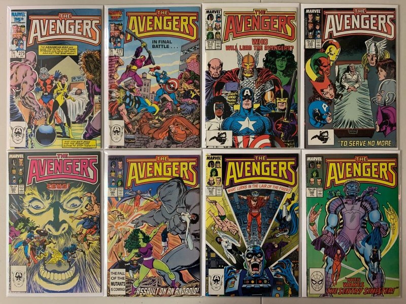 Avengers comics lot #158-299 + 4 annuals 45 diff avg 6.0 (1977-1988)