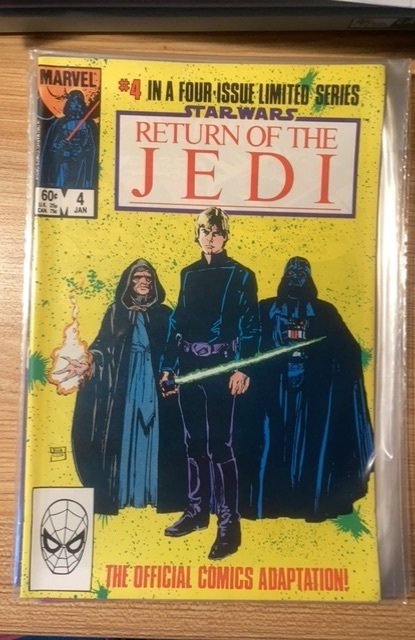Star Wars: Return of the Jedi #1 (1983) set 1-4