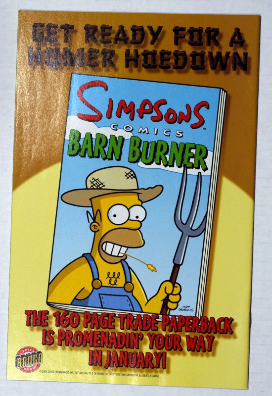 The Simpsons Futurama Crossover Crisis #1 9.8 Mint Unread Perfect