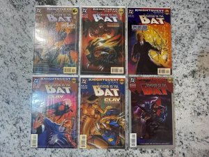 6 Batman Shadow Of The Bat DC Comic Books # 25 26 27 28 29 30 NM Joker 52 J867