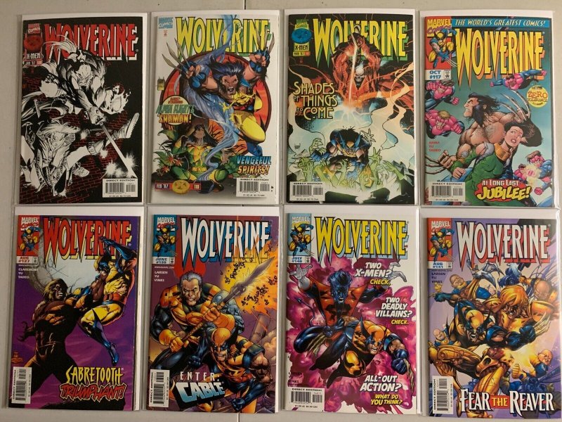 Wolverine comics lot #85-185 32 diff avg 7.0 (1994-2003)