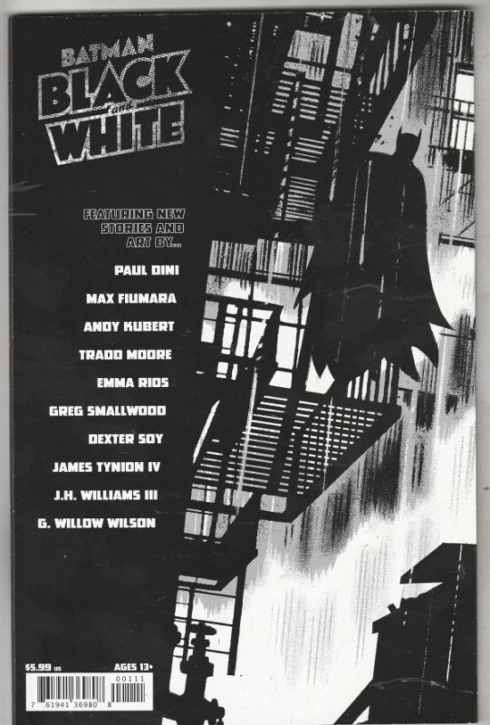 Batman Black And White #1 (13-Nov) NM- High-Grade Batman