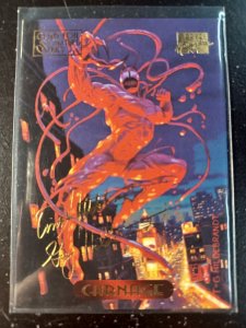 1994 Marvel Masterpieces Carnage Gold Foil Signature Series Parallel #20