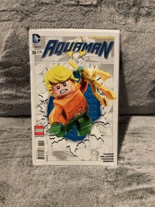 Aquaman #36 Lego Cover (2015)