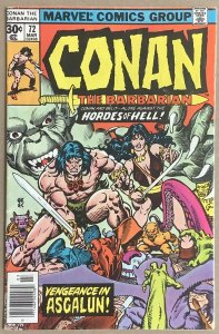 Conan the Barbarian #72 (1977, Marvel) FN/VF