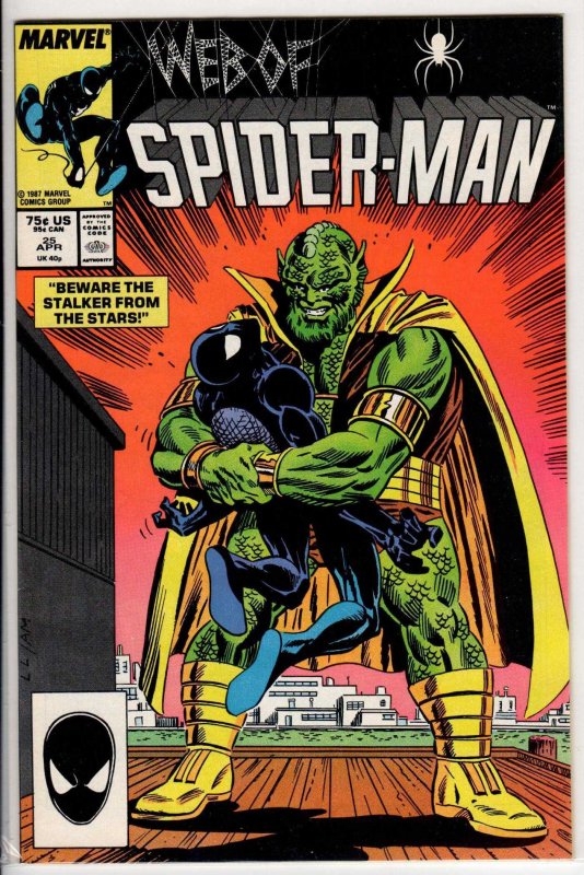 Web of Spider-Man #25 Direct Edition (1987) 9.4 NM