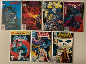 The Punisher comics lot #56-98 + 3 annuals 39 diff avg 7.0 (1991-95)