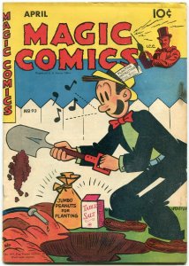 Magic Comics #93 1947- Dagwood- Popeye- Mandrake- Blondie FN-