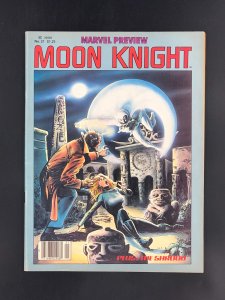 Marvel Preview #21 (1980) Moon Knight, Cover Art by Bill Sienkiewicz