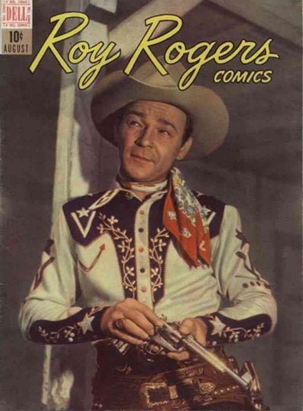 Roy Rogers Comics #8 GD ; Dell | low grade comic August 1948 western