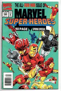 VINTAGE 1993 Marvel Super Heroes Spring Special 80 Pages Iron Man