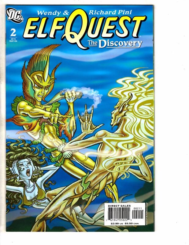 8 DC Comics Elfquest 1 2 10 Cent Challengers 1 Titans 45 Justice League + GM12