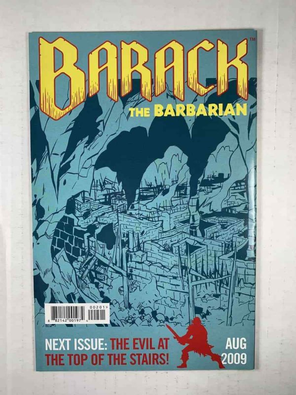 Barack the Barbarian #2 VF+ Devils Due Publishing C30F