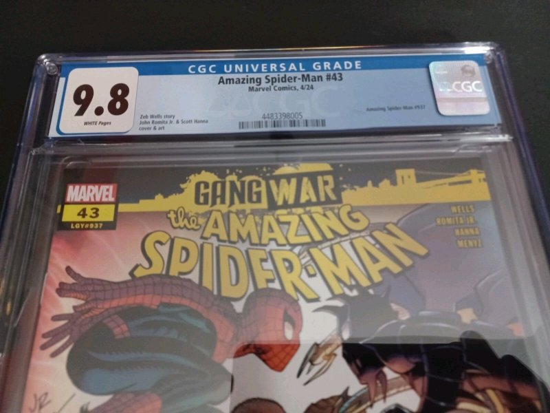 Amazing Spider-man #43 - #937 -  2024 - CGC 9.8