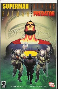 Superman and Batman vs. Aliens and Predator #1 (2007) Superman