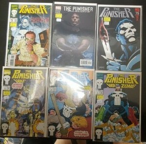 6PC PUNISHER LOT (8.0) 1992