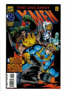 10 Comics Uncanny X-Men 323 Excalibur 88 X Man 5 6 X-Men 42 43 X-Force 45 + HG4