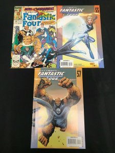 FANTASTIC FOUR 3PC LOT (VF) ACTS OF VENGEANCE!! ULTIMATE!! 1989-08