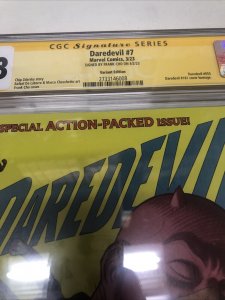 Daredevil (2023)  # 7 ( CGC 9.8 SS) Signed Frank Cho * Marvel Comics * Zdarsky