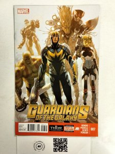 Guardians of the Galaxy #7 NM Marvel Comic Book Starlord Gamora Groot 2 HH6