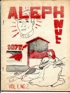 Aleph Null #2 1950-sci-fi fanzine-pulps-Strange Stories-Uncanny Tales-VG