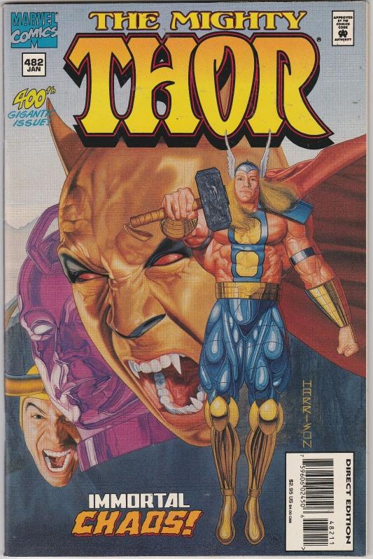 5 The Mighty Thor Marvel Comic Books # 410 429 476 478 482 Doctor Doom AH9