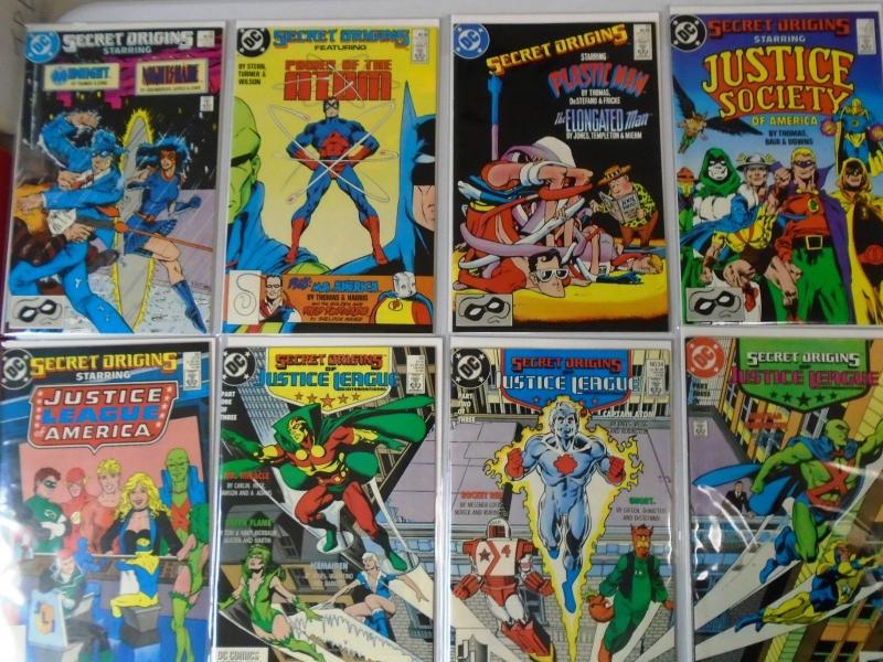 Secret Origins (2nd Series) Lot From:#4-50, 47 Different 8.0/VF (1986-1990)