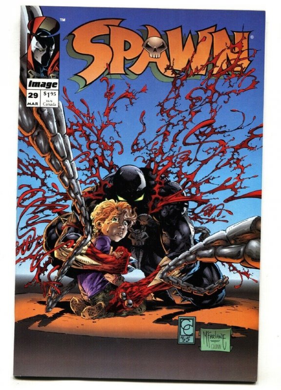 SPAWN #29-1995-Image-Comic book-Great cover nm-
