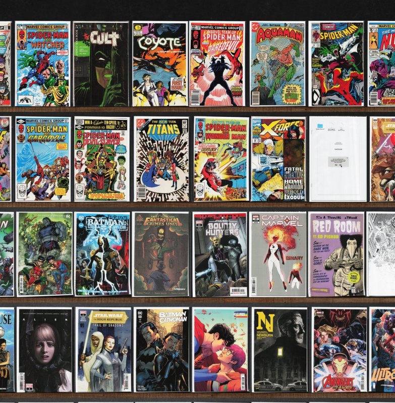 Huge Lot 150+ Comics with Marvel Team Up, Marvel Triple Action & More!