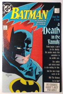 Batman #426 (7.0, 1988) A Death in the Family part 1