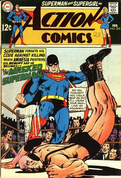 Action Comics #372 (ungraded) stock photo / ID#00E