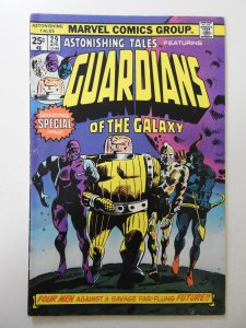 Astonishing Tales #29 (1975) VG+ Condition cover detached top staple