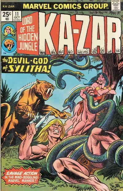 Ka-Zar (2nd Series) #11 VG; Marvel | low grade comic - save on shipping - detail