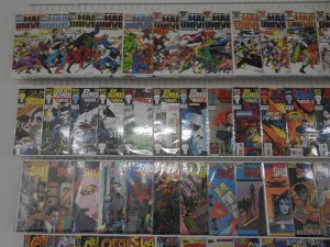 Huge Lot 130+ Comics W/ Marvel Handbook, Punisher War Zone+ Avg VF Condition!