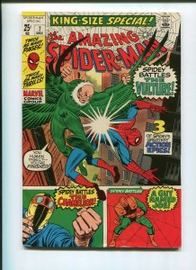 AMAZING SPIDER-MAN KING SIZE SPECIAL #7 (7.5) BATTLES THE VULTURE 1970