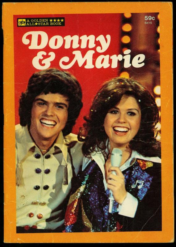 Donny and Marie #6415 1977- Photo cover- VG