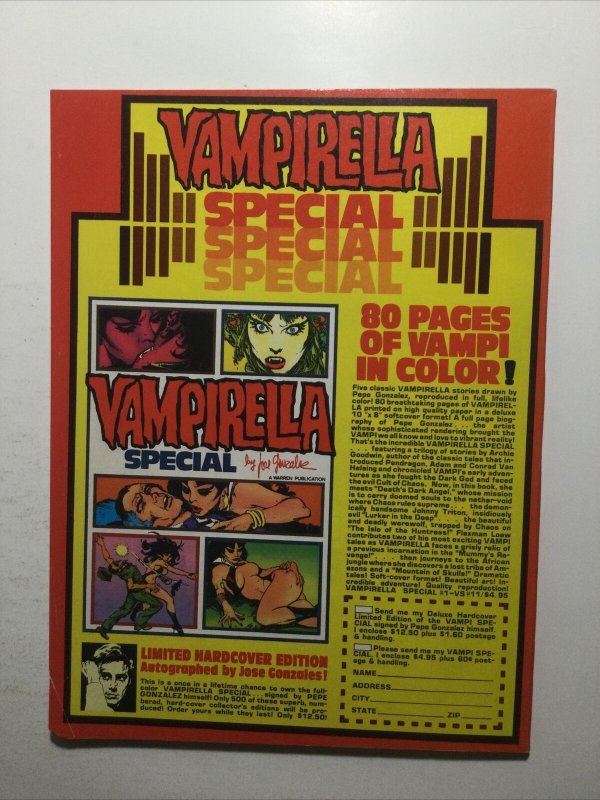 Vampirella 63 Very Fine+ Vf+ 8.5 Warren Magazine