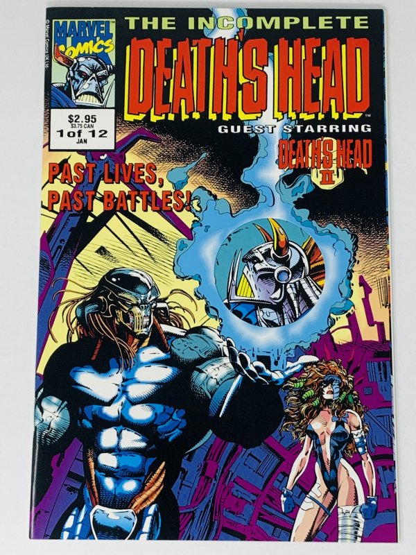 The Incomplete Death's Head (UK) #1 (1993) RA1