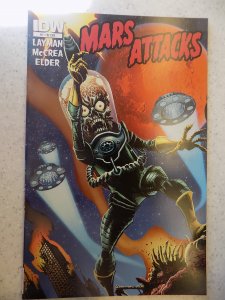MARS ATTACKS # 1 IDW RI VARIANT COVER RARE HTF