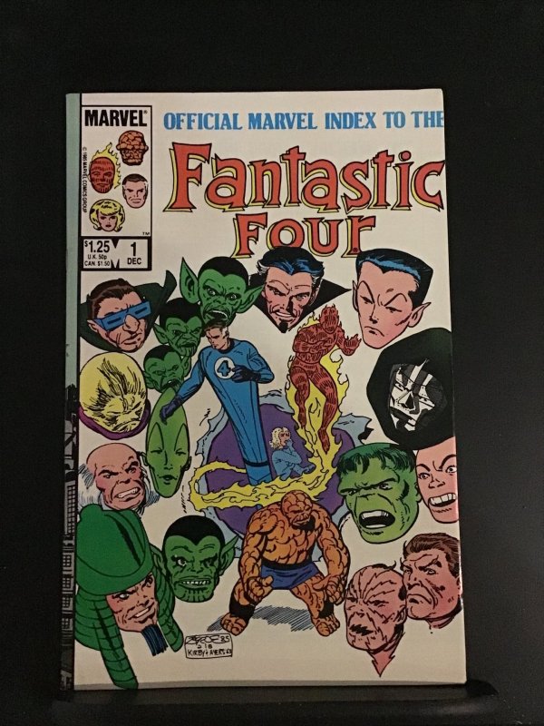 The Official Marvel Index to the Fantastic Four #1 (1985)