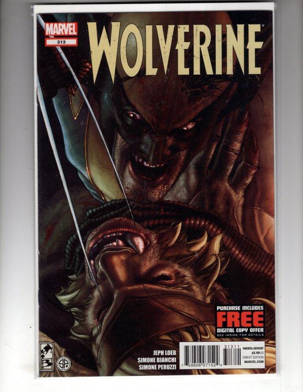 Wolverine #313 (2012)  !!! $4.99 UNLMTD SHIPPING !!!   / ID#06