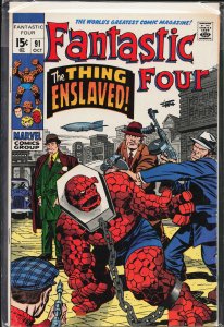 Fantastic Four #91 (1969) Fantastic Four