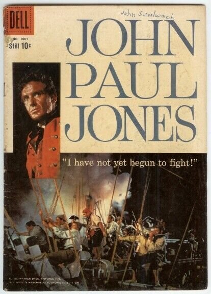 JOHN PAUL JONES (1959 DELL) F.C.1007 FR-G PHOTOCOVER COMICS BOOK