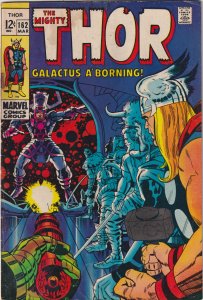 Thor #162 (1969) Thor vs Galactus!