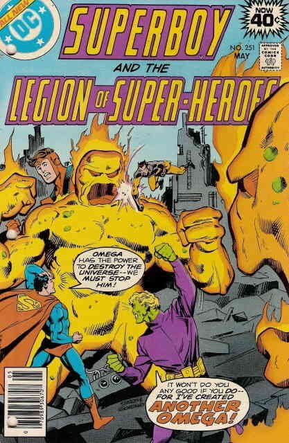 Superboy and the Legion of Super-Heroes #251 FN ; DC | Omega