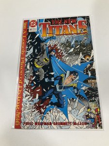 New Titans 61 Nm- Near Mint- DC Comics