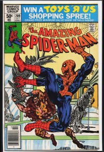 The Amazing Spider-Man #209 (1980) Spider-Man [Key Issue]