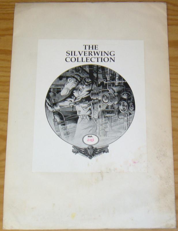 Mark A. Nelson's the Silverwing Collection portfolio (#243/500) 1987 avalaon