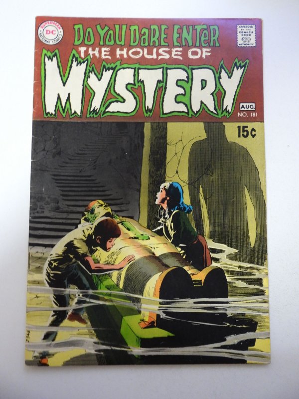 House of Mystery #181 (1969) FN Condition